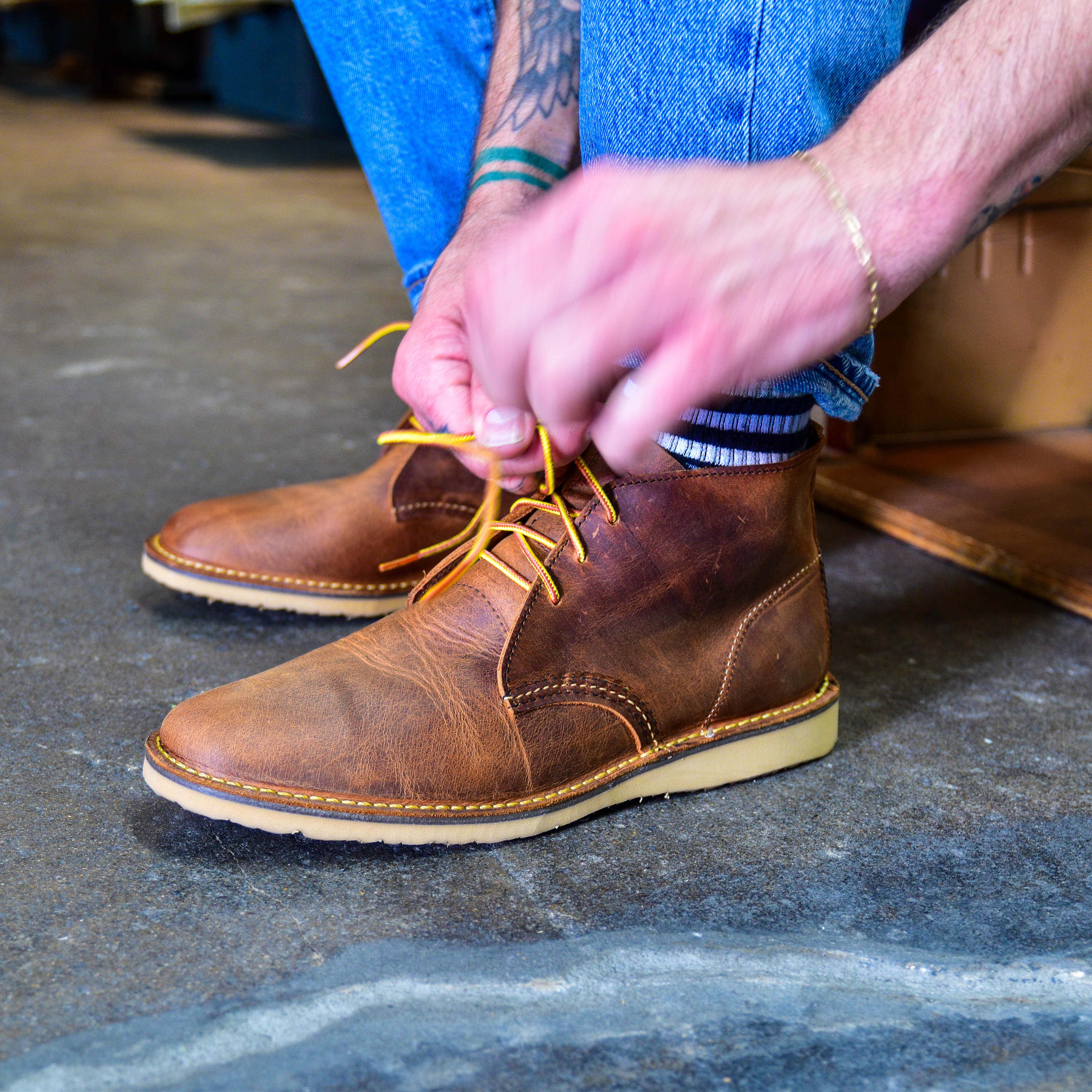 Red Wing Hand Sewn Chukka Boot (9142, 9143, Vibram Euro
