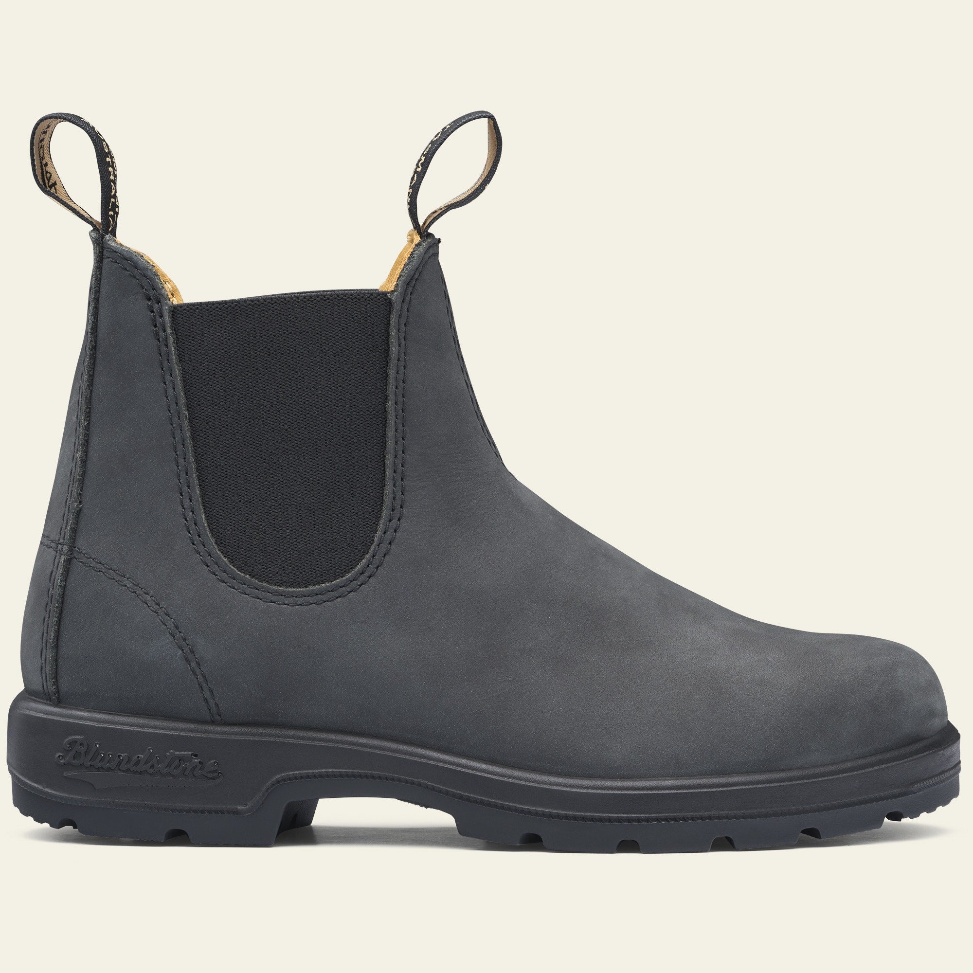 NIB Blundstone Men\'s Chelsea Boot - Rustic Black with Black Elastic product-image_v2_587-  main image 2