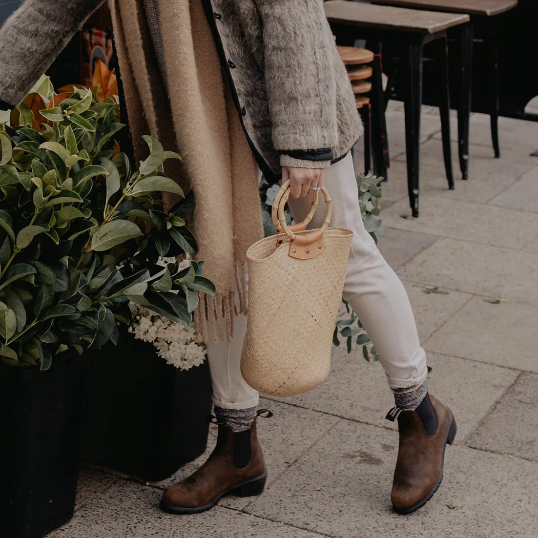 Women's 1673 Antique Brown Blundstone Hive Supply 116 E