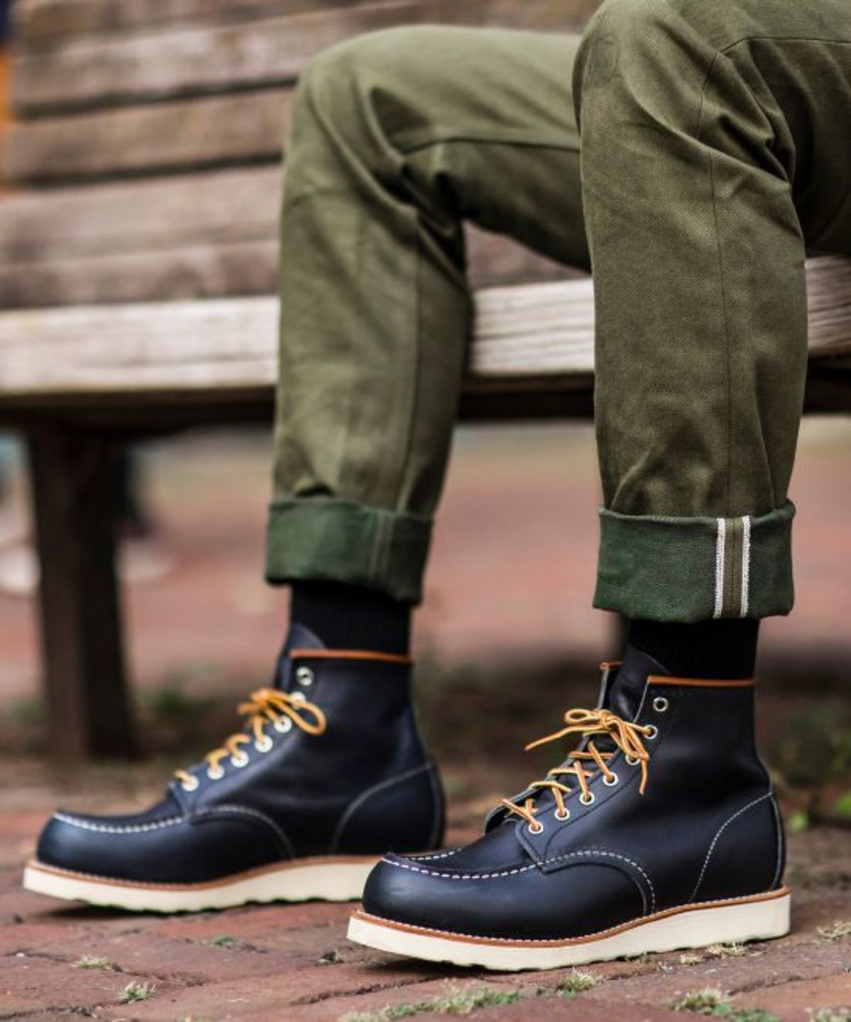 Red wing men's moc toe online